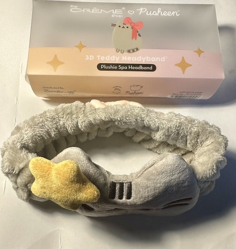 The Creme Shop Pusheen 3D Teddy Headybang Spa Headband Limited Edition NEW. Star - Picture 4 of 20
