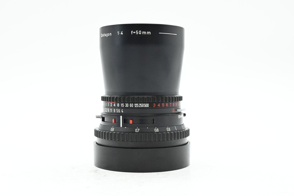 Hasselblad 50mm f4 Zeiss Distagon C T* Lens Black *Read #488 | eBay
