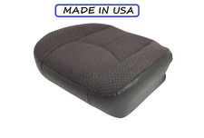 2003-2007 Gmc Sierra Work Truck Driver Side Bottom Cloth Seat Cover Dark Gray 2003-2007 Gmc Sierra Work Truck Driver Side Bottom Cloth Seat Cover Dark Gray