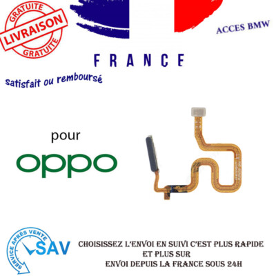 Nappe Lecteur D'empreintes Blanc Pour Oppo Reno 4 Z 5G (CPH2065) - Neuf, Générique