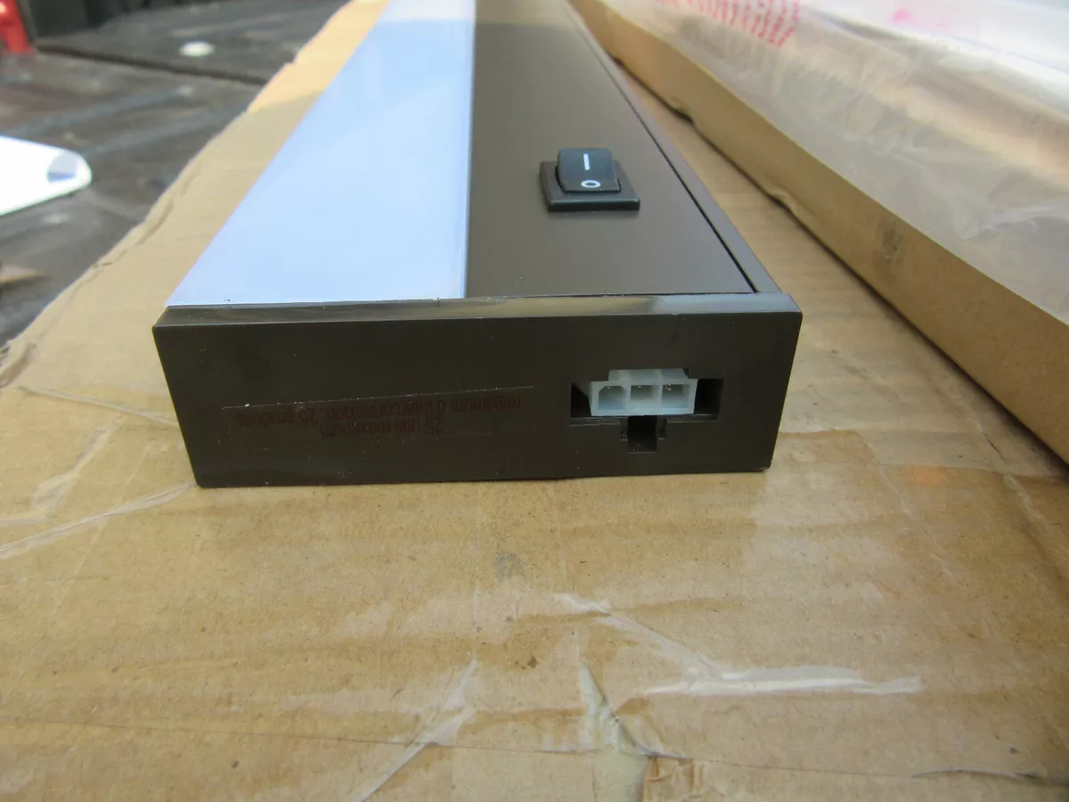 Ambiance Intertek Lighting 910006 15 171 LED Under Cabinet Brown