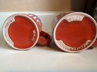 Vintage Waechtersbach American Flag Heart Red Mug Made In Spain ~ Set of 2❤️ — photo 2
