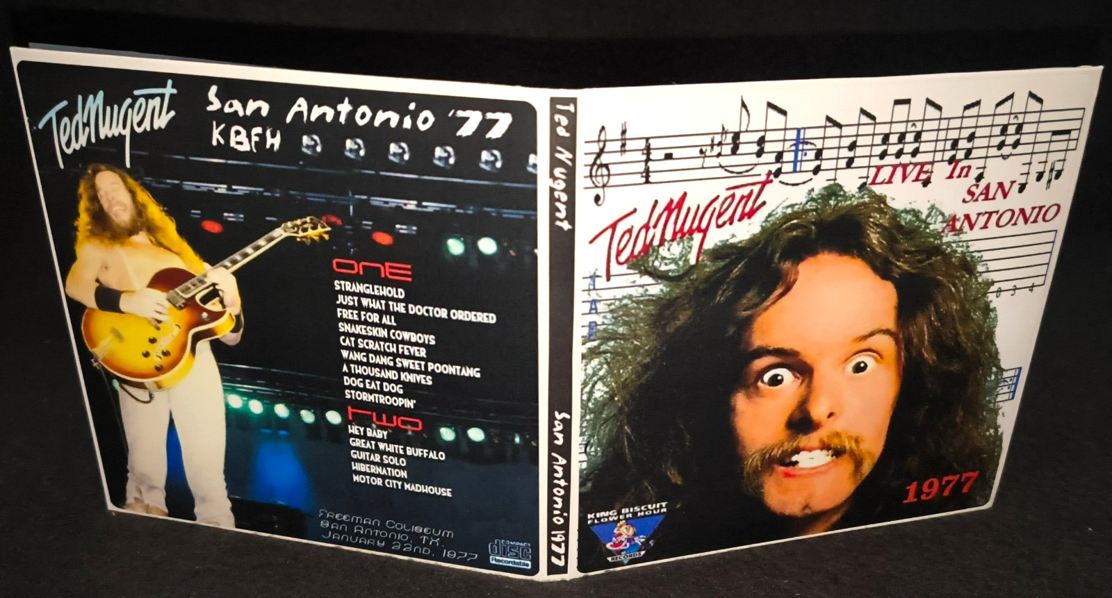 Ted Nugent San Antonio 1977 Gate Fold 2CD Package NEW