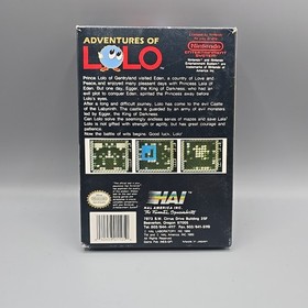 Adventures of Lolo (Nintendo Entertainment System NES) completo di manuale CIB 