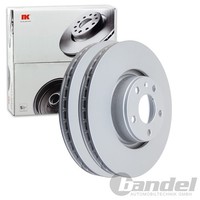2X NK Bremsscheiben 321Mm BelÜFtet Vorne Passend FÜR Audi A6 A8 | 3447100