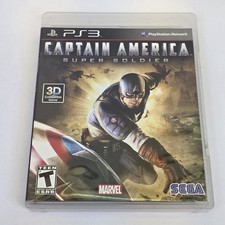 PS3 SEGA Captain America: Super Soldier Game