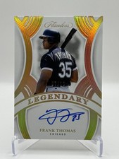 2025 Panini Flawless - Legendary Signatures Frank Thomas #LS-FT Gold /10 (AU)