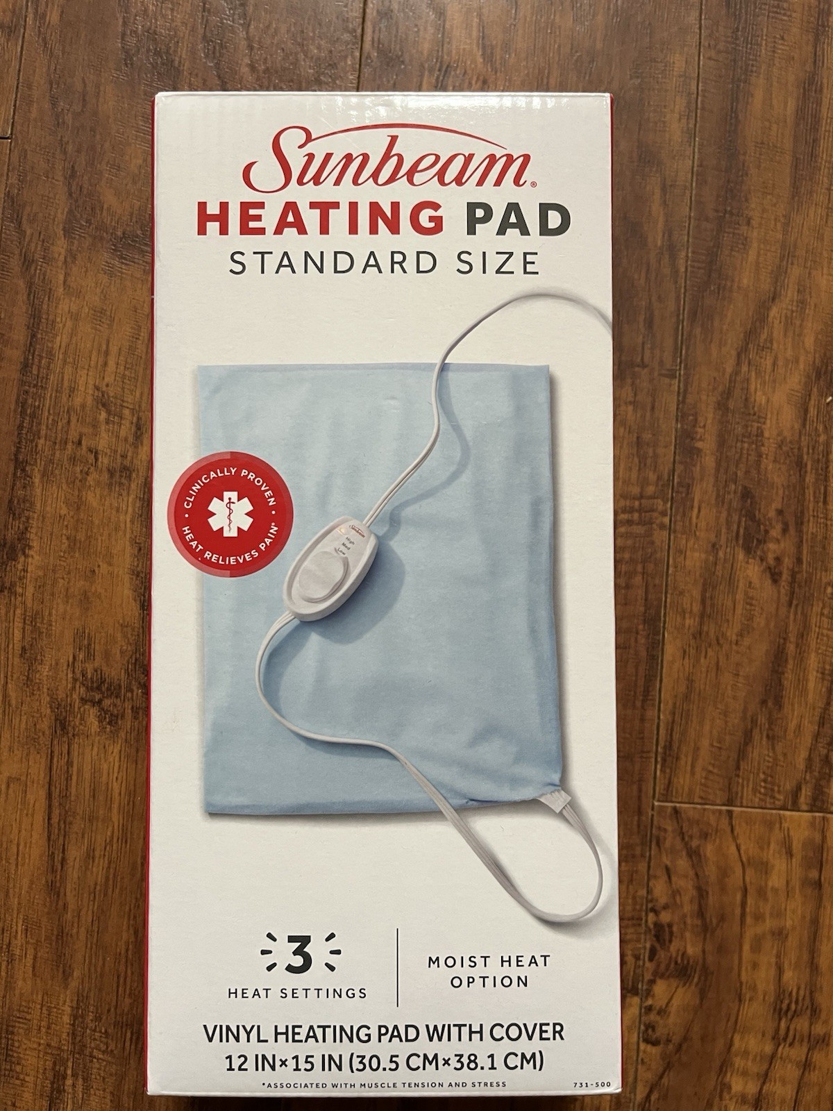 3 Heat Seatings With Moist Heat Options.