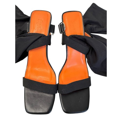 Sugar Thrillz Dolls Kill Mesh Overknee Plateau Heels Sandalen Größe 8 NEU - Bild 5 von 12