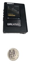 Sony Walkman Cassette Player WM-AF604/BF604 Auto Reverse FM/AM