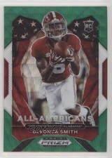 2021 Panini Prizm Draft Picks All-American Green Wave DeVonta Smith #186 2u3