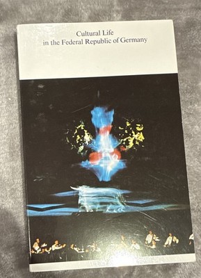 Cultural Life in the Federal Republic of Germany, PB, 1970s, Culture, Illus