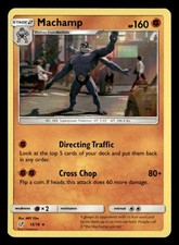 Machamp Rare Holo Detective Pikachu 13/18 LP Pokémon TCG