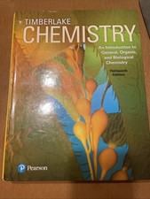 Chemistry : An Introduction to General, Organ...