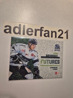 DEL 23-24 2023-2024 FUTURES Josh Samanski Straubing Tigers Edmonton Oilers