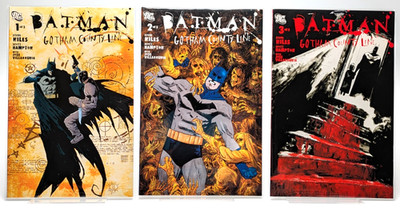 Batman Gotham County Lines 1-3 | Miles & Villarrubia | DC | 1st Print 2005