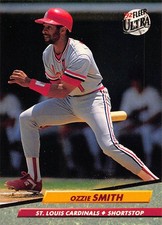 Ozzie Smith 1992 Ultra 271 St. Louis Cardinals Baseball Card