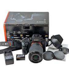 Sony Alpha a7 II 24.3MP w FE 28-70mm OSS Lens Box Low 8,623 Shutter