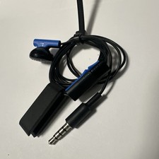 Sony PlayStation 4 PS4-PS5 Mono Chat Earbud, Headphone with Mic Free Shipping