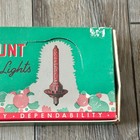 BOX ONLY Vintage Paramount Christmas Lights EMPTY BOX NO LIGHTS NO CORD #2 Rare — photo 6