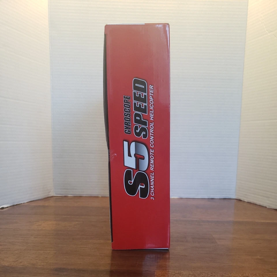 New Syma Speed S5 Red Remote Control HELICOPTER Gyroscope 3 Channel Toy Ages 14+ - Image 4 of 4