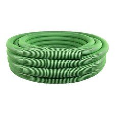 Gloxco 2" ID Tiger Green EPDM Suction Hose, Made in USA, 100' Length