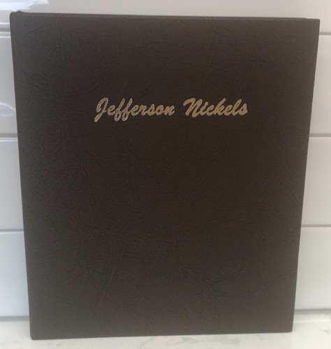Dansco Jefferson Nickels Coin Album 7113 - Empty - 5 Pages -3 ALTERED SEE PHOTOS