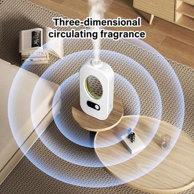 Rechargeable Wall Mount Air Freshener 4 Speed Digital Essential Oil Diffuser