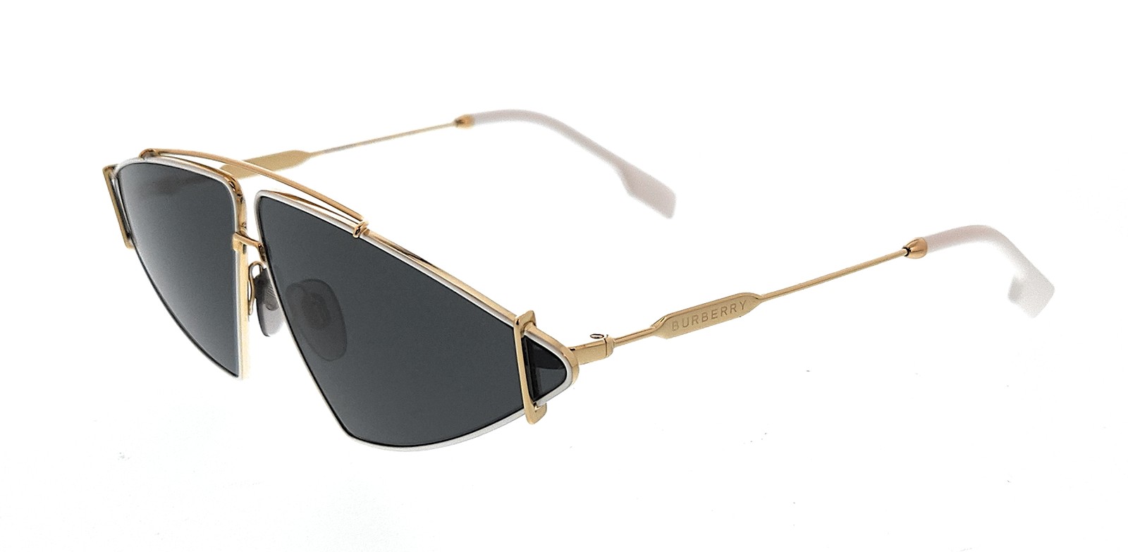 Солнцезащитные очки Burberry 0BE3111 101787 Золотистый Кошачий глаз 26090₽