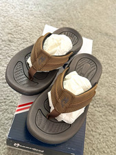 Hammerhead Cape Fear Boys Brown Flip Flop Sandals Slip-On US 1 M JAFAR B 11-6