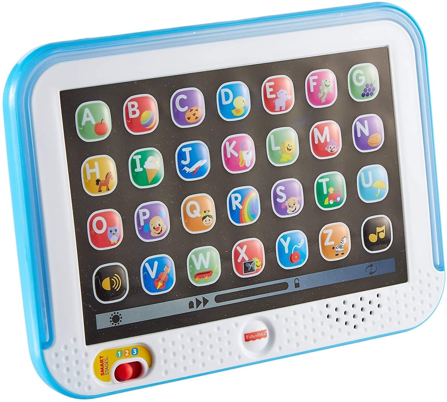 Fisher-Price Laugh & Learn Smart Stages Tablet, Blue CMC66