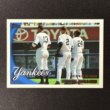 Derek Jeter Alex Rodriguez Robinson Cano 2010 Topps Anthem in the Bronx #269