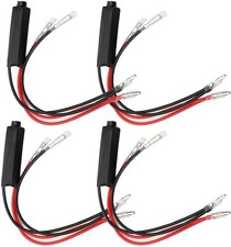4 x Universal 12V Motorcycle Turn Signal LED Load Resistor Flash B Color: 4Pcs