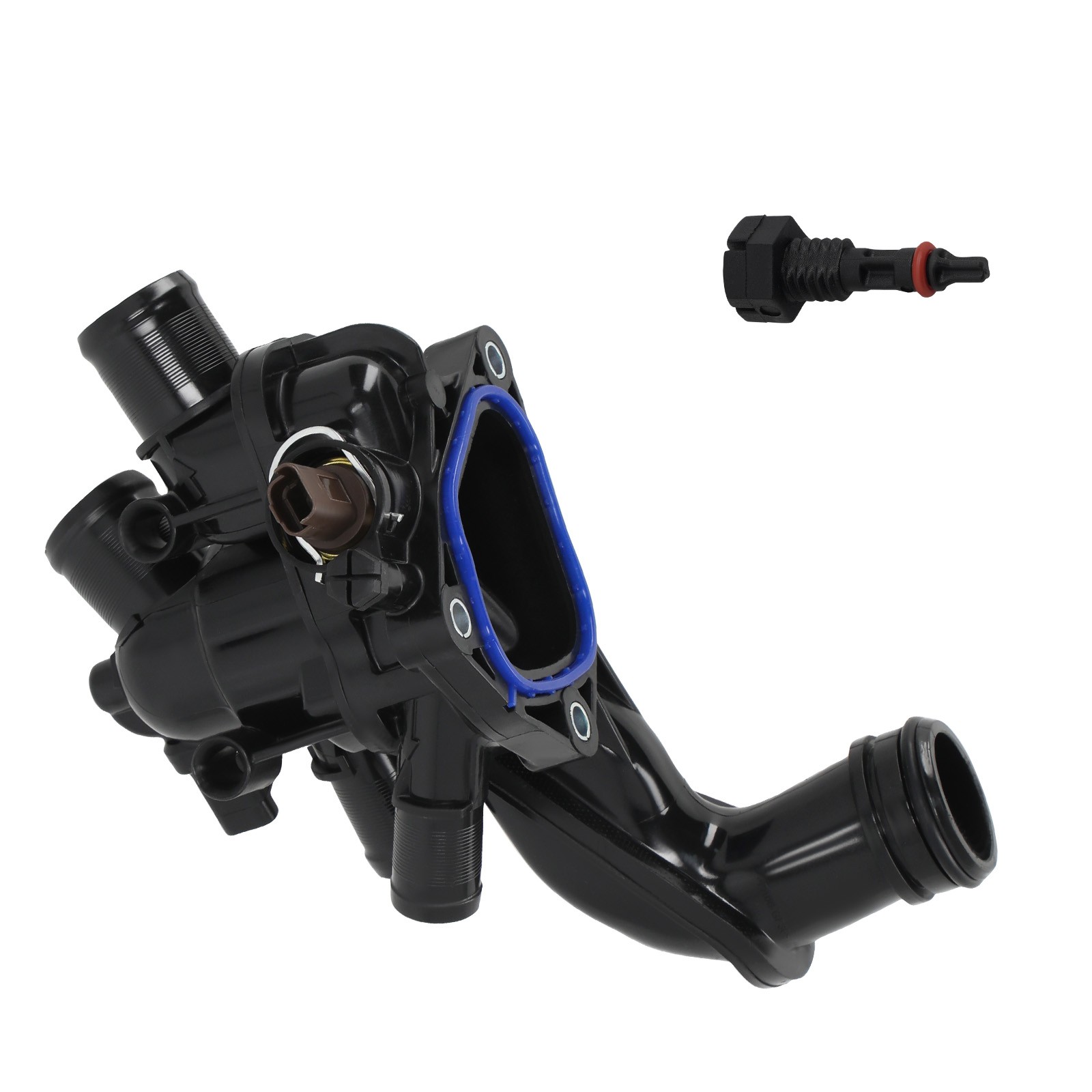 Thermostat avec sonde intégrée régulateur thermique pour moteur Peugeot 207