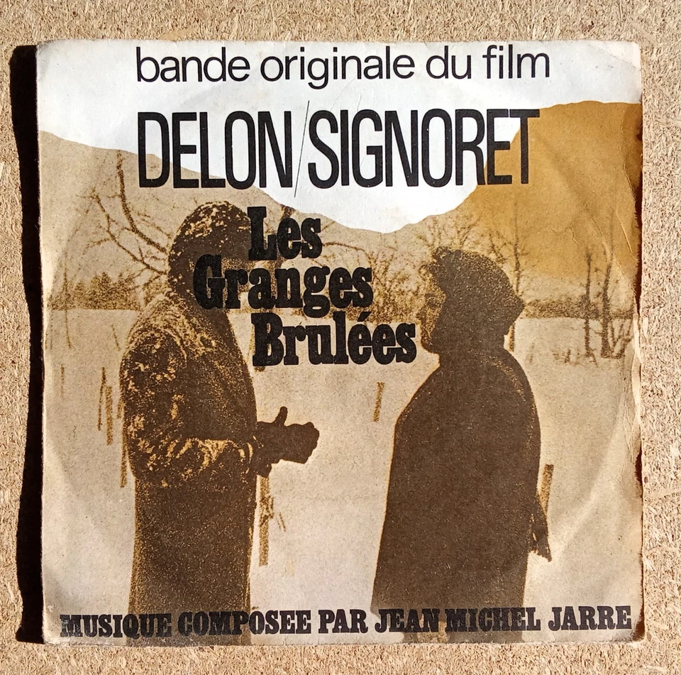 SP 1973 BOF " Les granges brulées " par Jean Michel JARRE avec DELON / SIGNORET - Photo 2/4