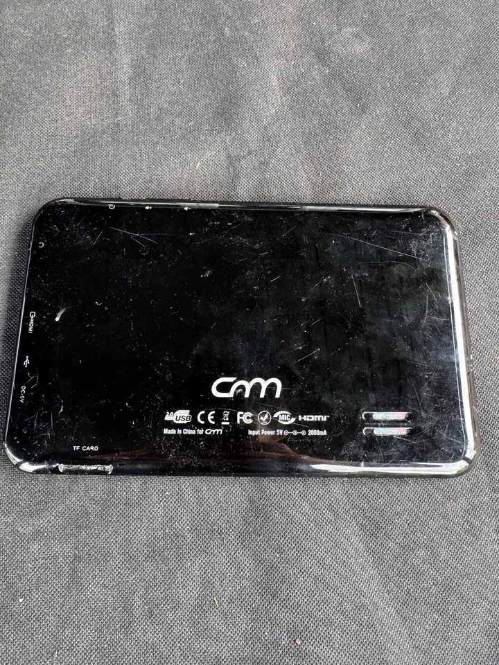 CNM Touchpad 7  Tablet Computer  Black Working read description - Image 4 of 4