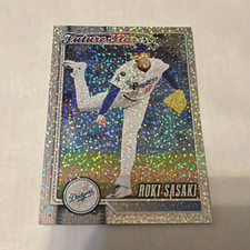 Topps 2026 Series 1 Future Stars Roki Sasaki Sand Glitter Parallel #66