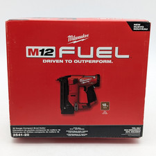 Milwaukee M12 FUEL 18 Gauge Compact Brad Nailer Red (2541-20) Tool Only