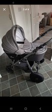 Venicci Tinum Grey Pram Pushchair Bundle