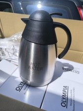 Olympia Vacuum Jug Domed Lid 1.5ltrs Stainless Steel Brand New