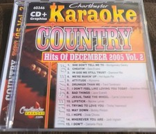 Chartbuster Karaoke Country Hits 2005 Vol 2 CB60346 CDG Wynonna Rio Gentry