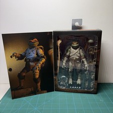 NECA TMNT Universal Monsters Michelangelo as The Mummy Ultimate Figure Boxed