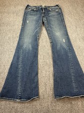 True Religion Joey Super t RN 112790 CA 30427 Flair Leg Jeans Size 31