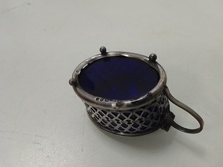 Vintage Sterling Silver Salter & Mustard Pot