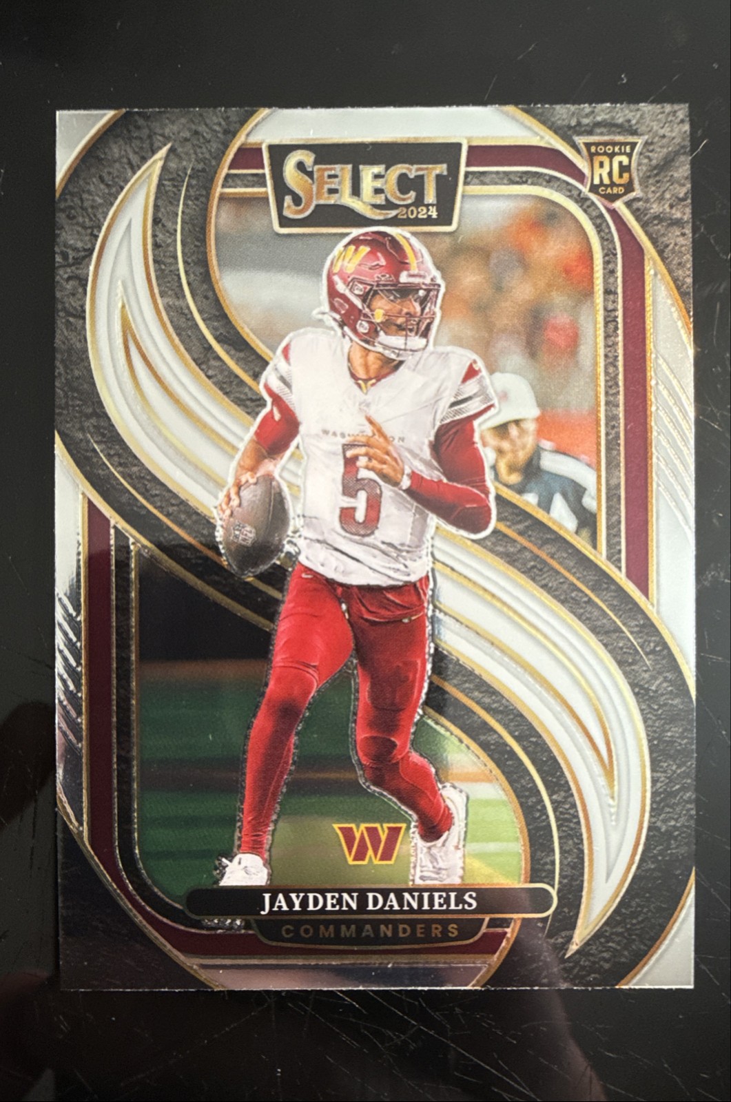2024 Panini Select - Premier Level Jayden Daniels #112 (RC) Silver