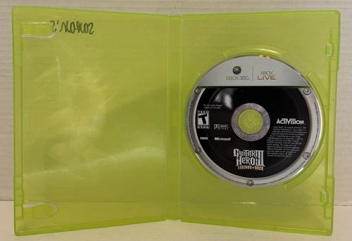 Guitar Hero III 3 Legends of Rock Xbox 360 DISC ONLY Tested