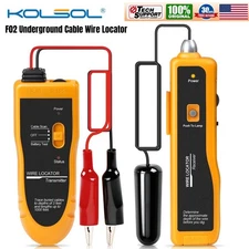 Kolsol F02 Underground Wire Locator Cable Tester for Locate Wires Pet Fence Wire