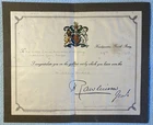World War 1 Military Medal Congratulatory Notification May 1918 No 21993