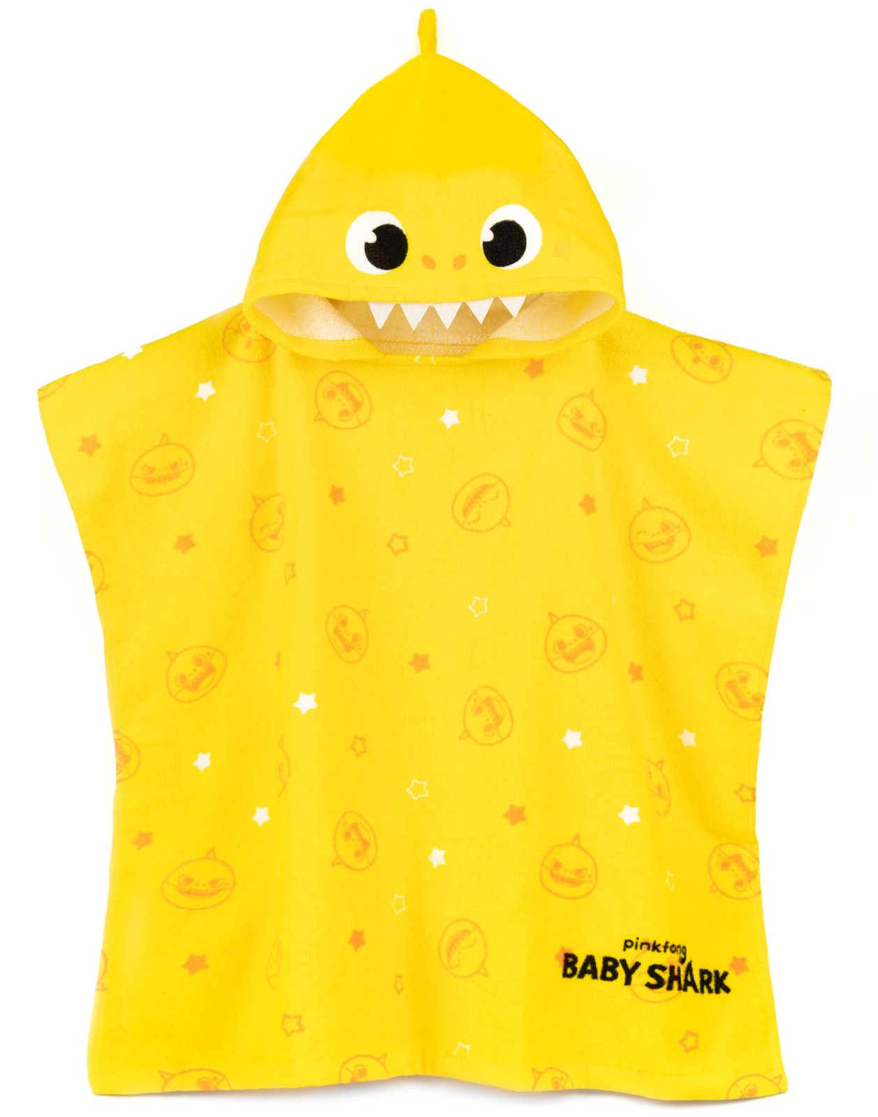 Baby Shark Poncho Towel | Unisex Kids Multicoloured | Official Merch - Image 2