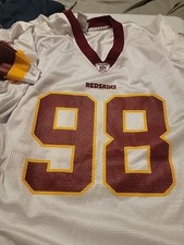 Vintage WASHINGTON REDSKINS #98 BRIAN ORAKPO REBOOK JERSEY SIZE 2XL